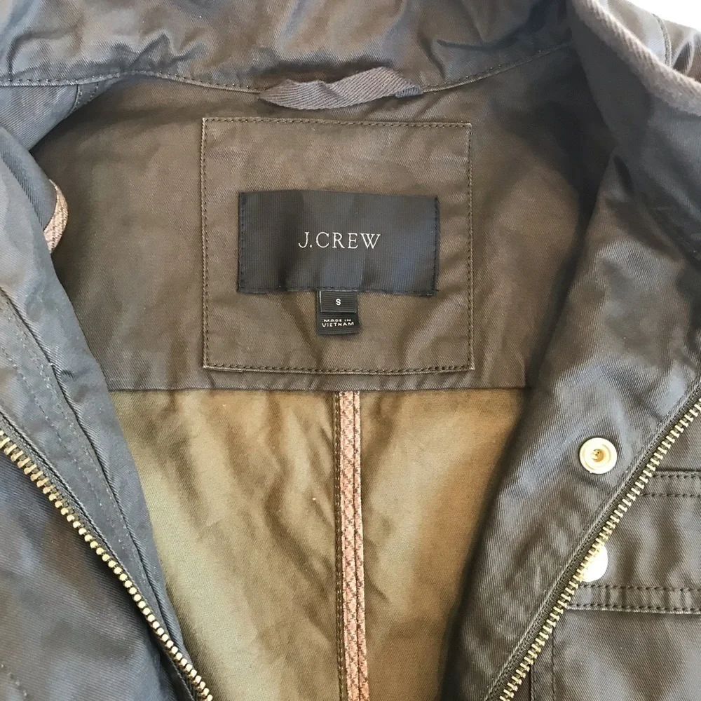 𝅺JCREW Military Jacket with gold buttons